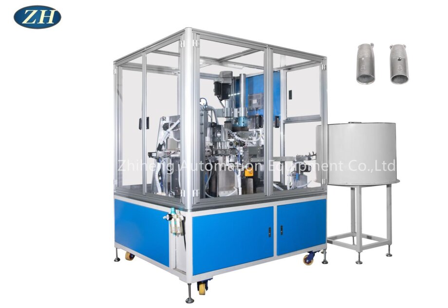 Automatische Kantenfräs- und Gewindeschneidmaschine aus Zinkschalen, einfach zu bedienen