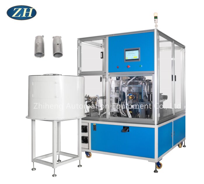 Automatische Zinkschalen-Kantenfräs- und Gewindeschneidmaschine mit hoher Effizienz