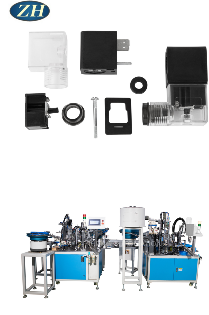 Montagemaschine für elektromagnetische Ventile