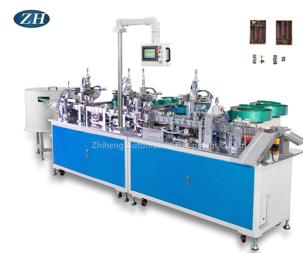 Hohe Grad der Batterie -Box -Montagemaschine für drei Batterien