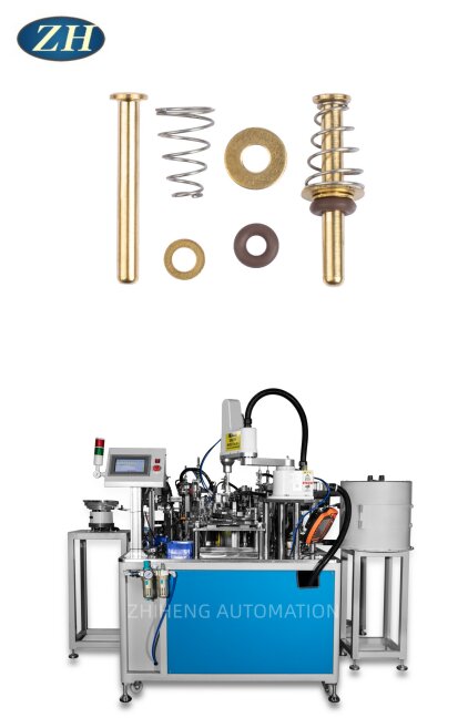 O-Ring-Feder-Doppeldichtungs-Montagemaschine Hoher Automatisierungsgrad