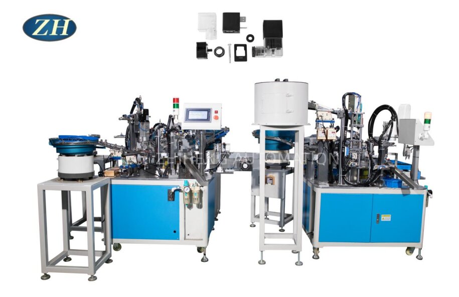 Magnetventil -Montage -Maschine Linie Konsistenz